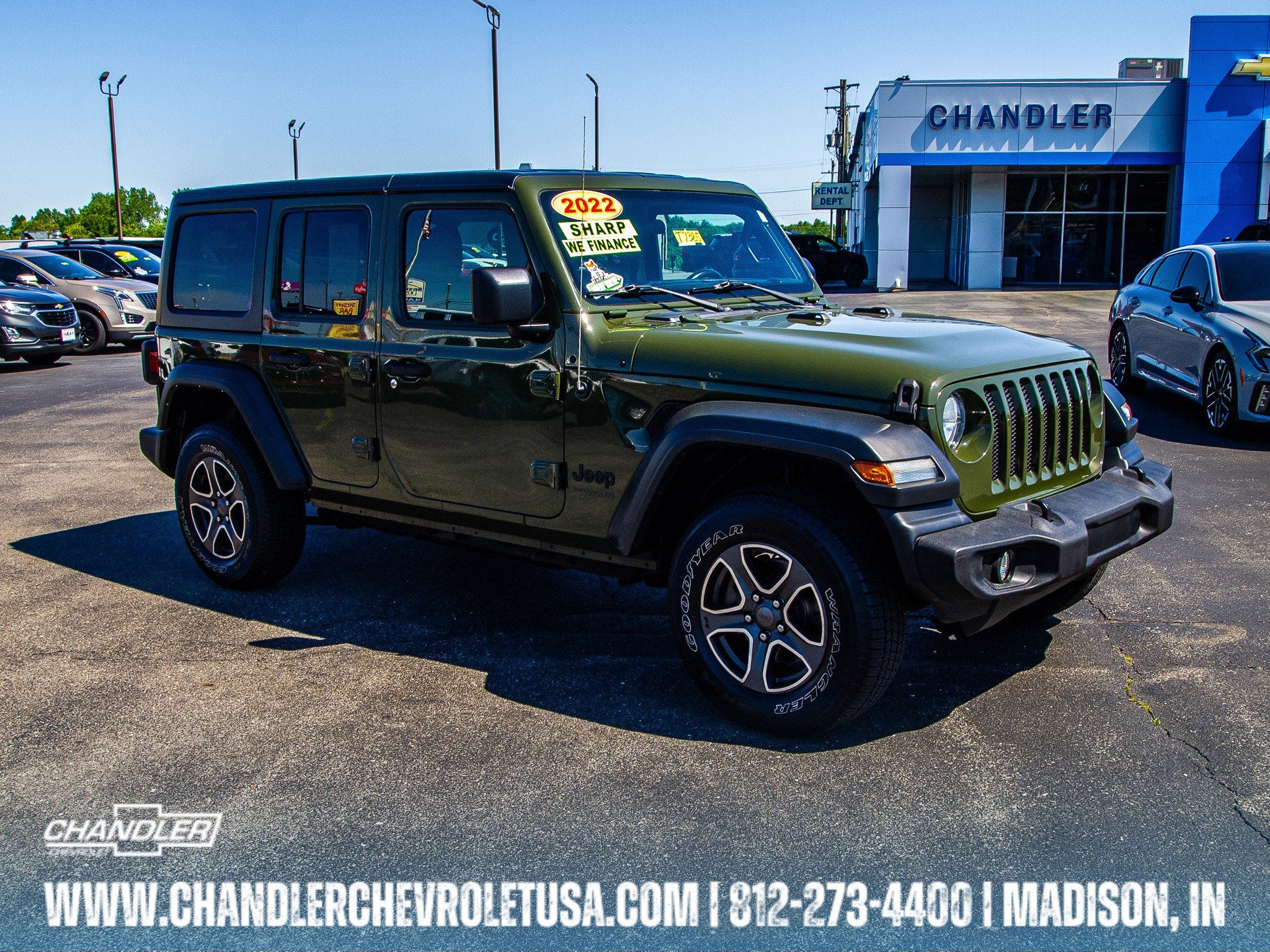 2022 Jeep Wrangler Unlimited Sport S