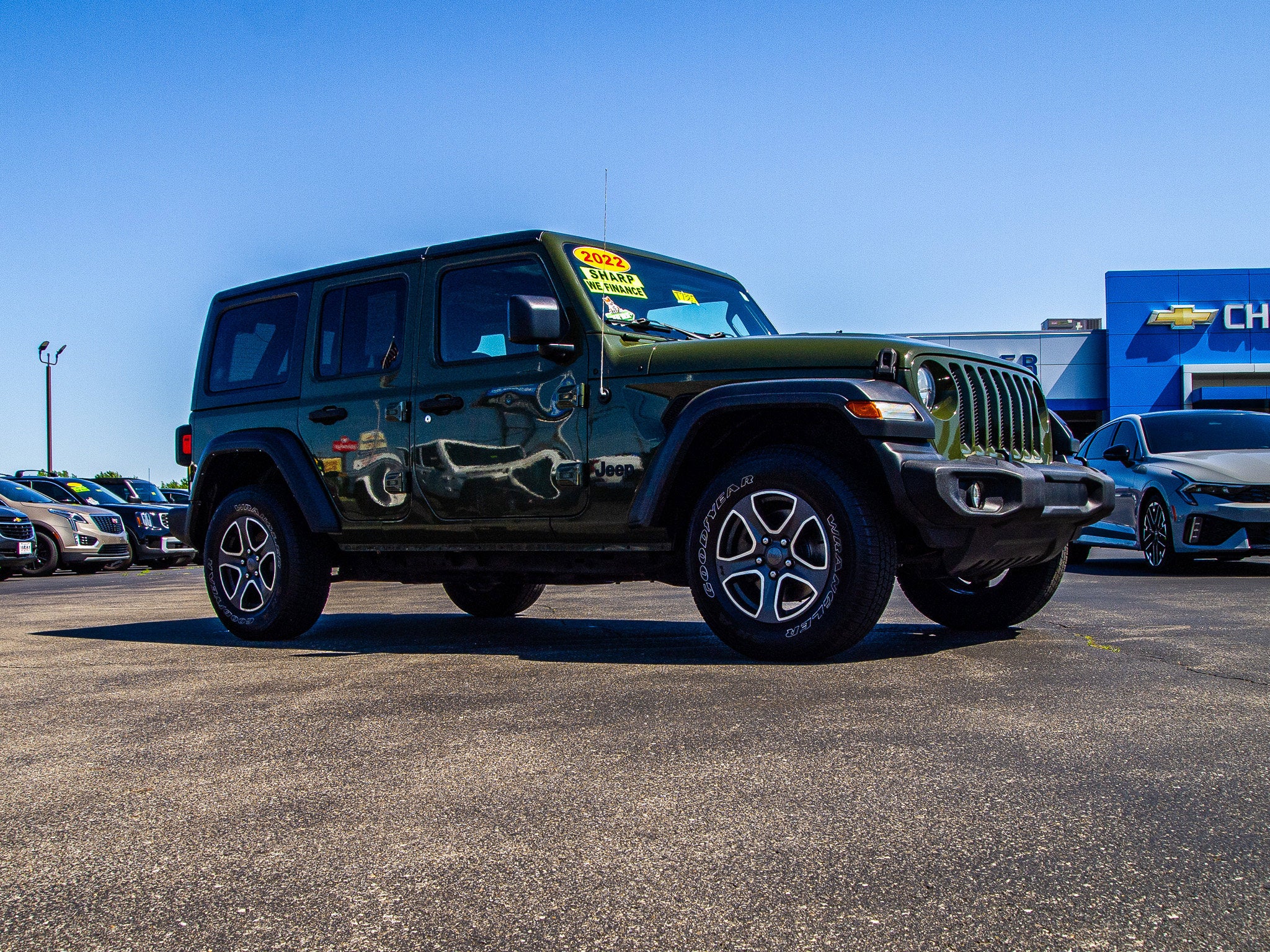 2022 Jeep Wrangler Unlimited Sport S