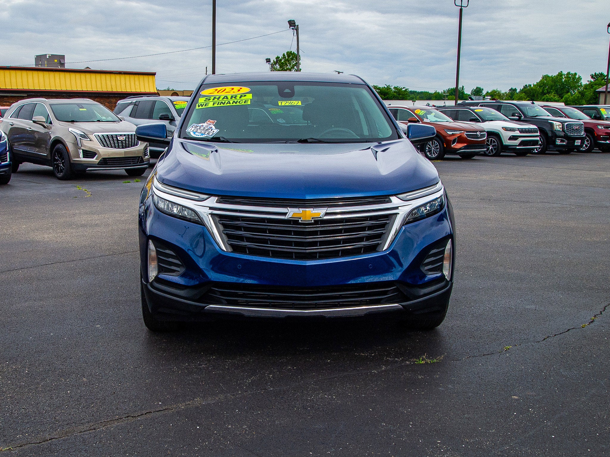 Used 2023 Chevrolet Equinox 2FL with VIN 3GNAXJEG1PL106781 for sale in Madison, IN